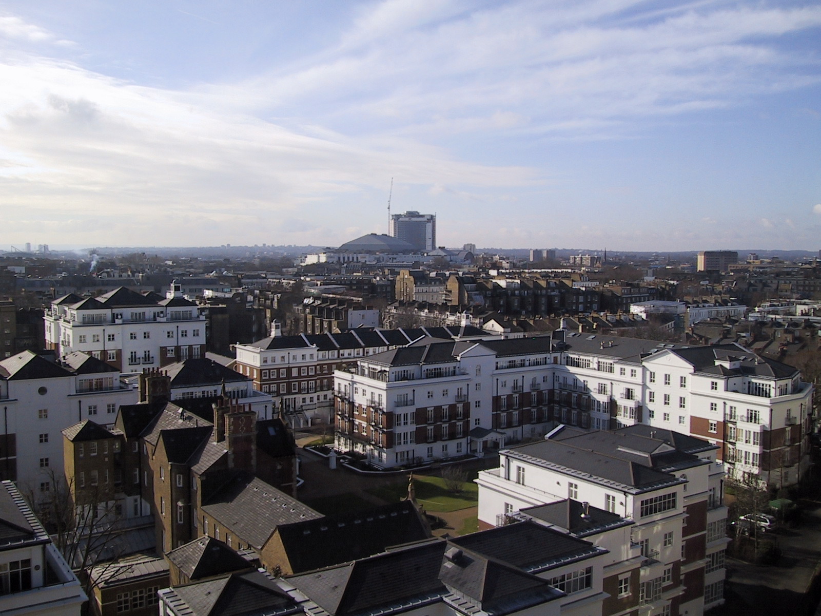 London from Hotel room